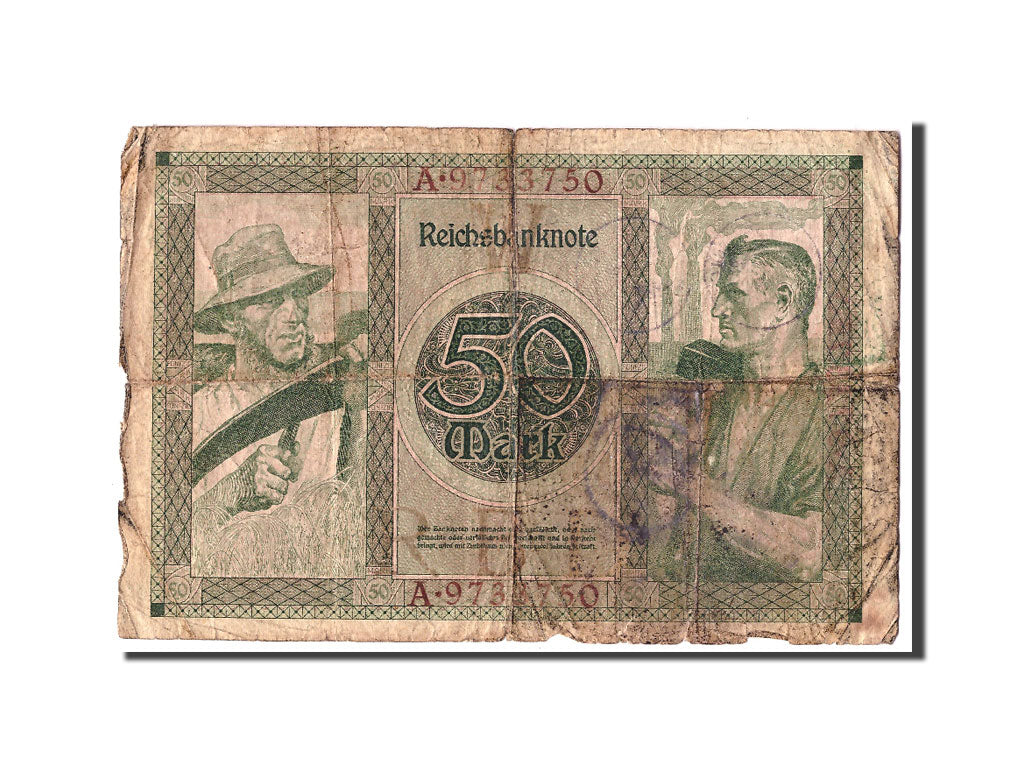 Geldschein, Deutschland, 50 Mark, 1920, 1920-07-23, KM:68, GE