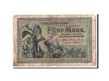 Geldschein, Deutschland, 5 Mark, 1904, 1904-10-31, KM:8a, GE