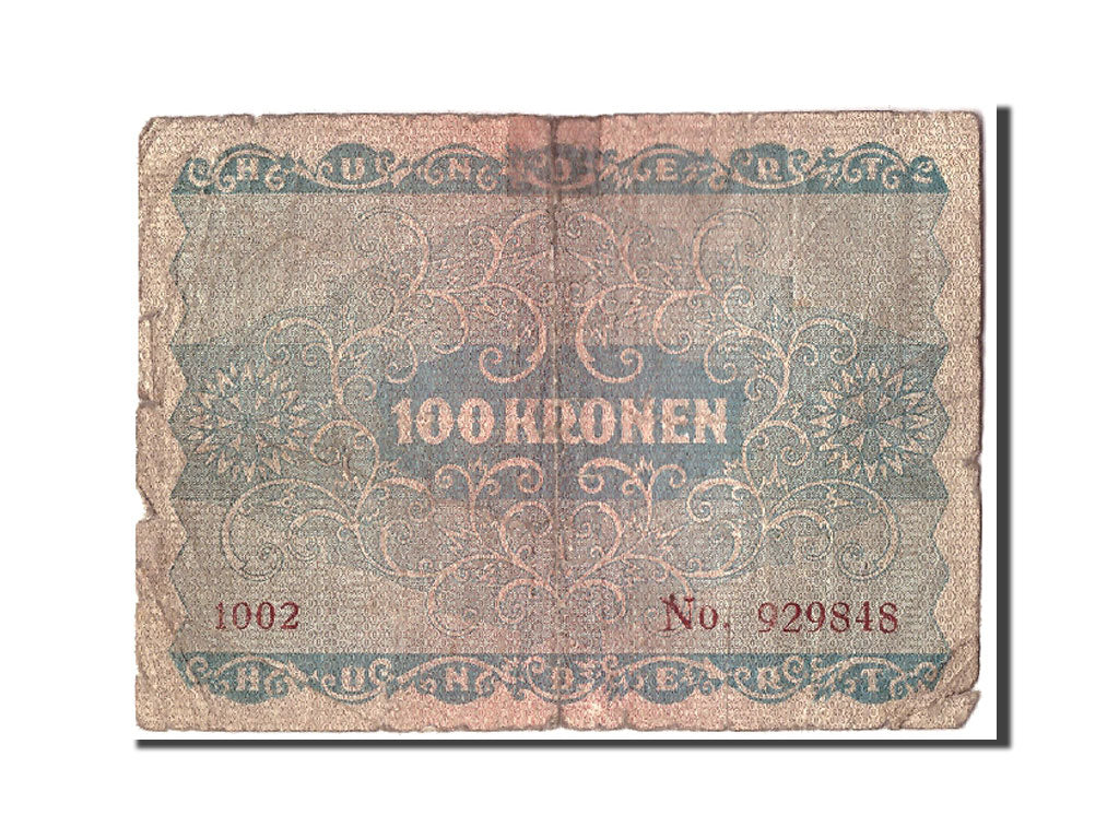 Geldschein, Österreich, 100 Kronen, 1922, 1922-01-02, KM:77, SGE