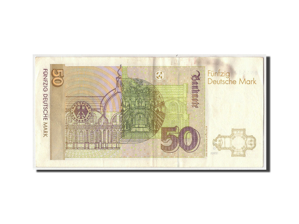 Banknote, GERMANY - FEDERAL REPUBLIC, 50 Deutsche Mark, 1996, 1996-01-02, KM:45