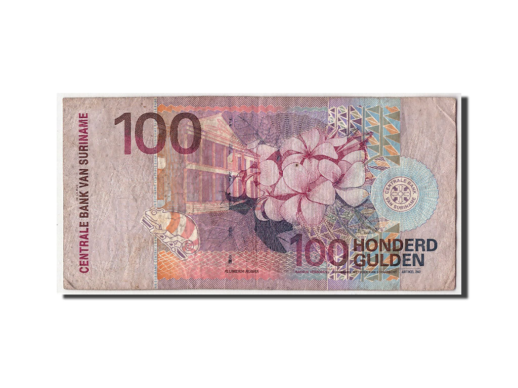 Biljet, Suriname, 100 Gulden, 2000, 2000-01-01, KM:149, B