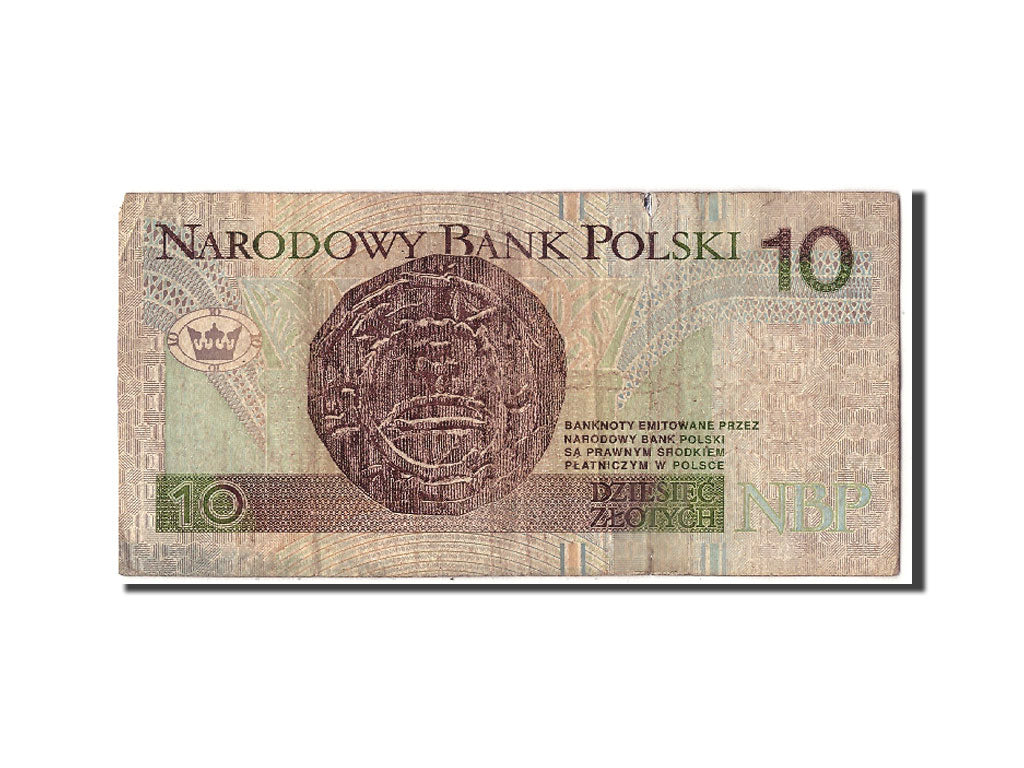 Billet, Pologne, 10 Zlotych, 1994, 1994-03-25, KM:173a, B