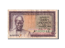 Guinea, 100 Francs, 1960, 1960-03-01, KM:13a, VG(8-10)