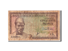 Billete, 50 Francs, 1960, Guinea, KM:12a, 1960-03-01, RC