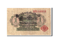 Allemagne, 1 Mark, 1914, KM:51, 1914-08-12, B+