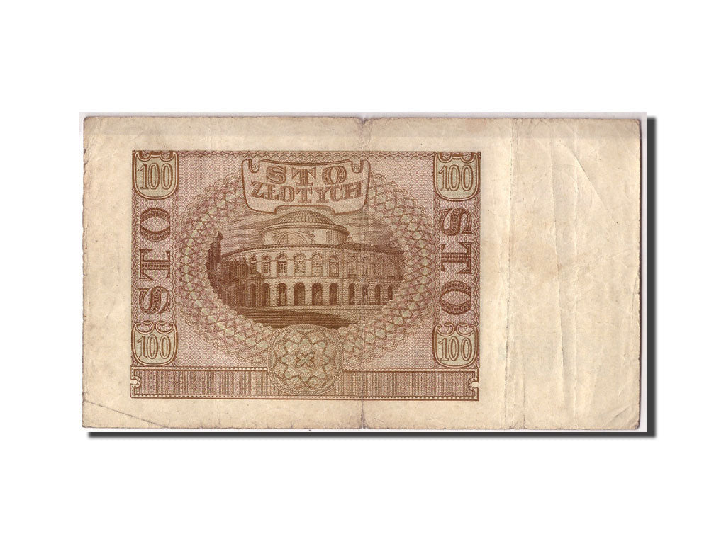 Poland, 100 Zlotych, 1940, KM:97, 1940-03-01, F(12-15)