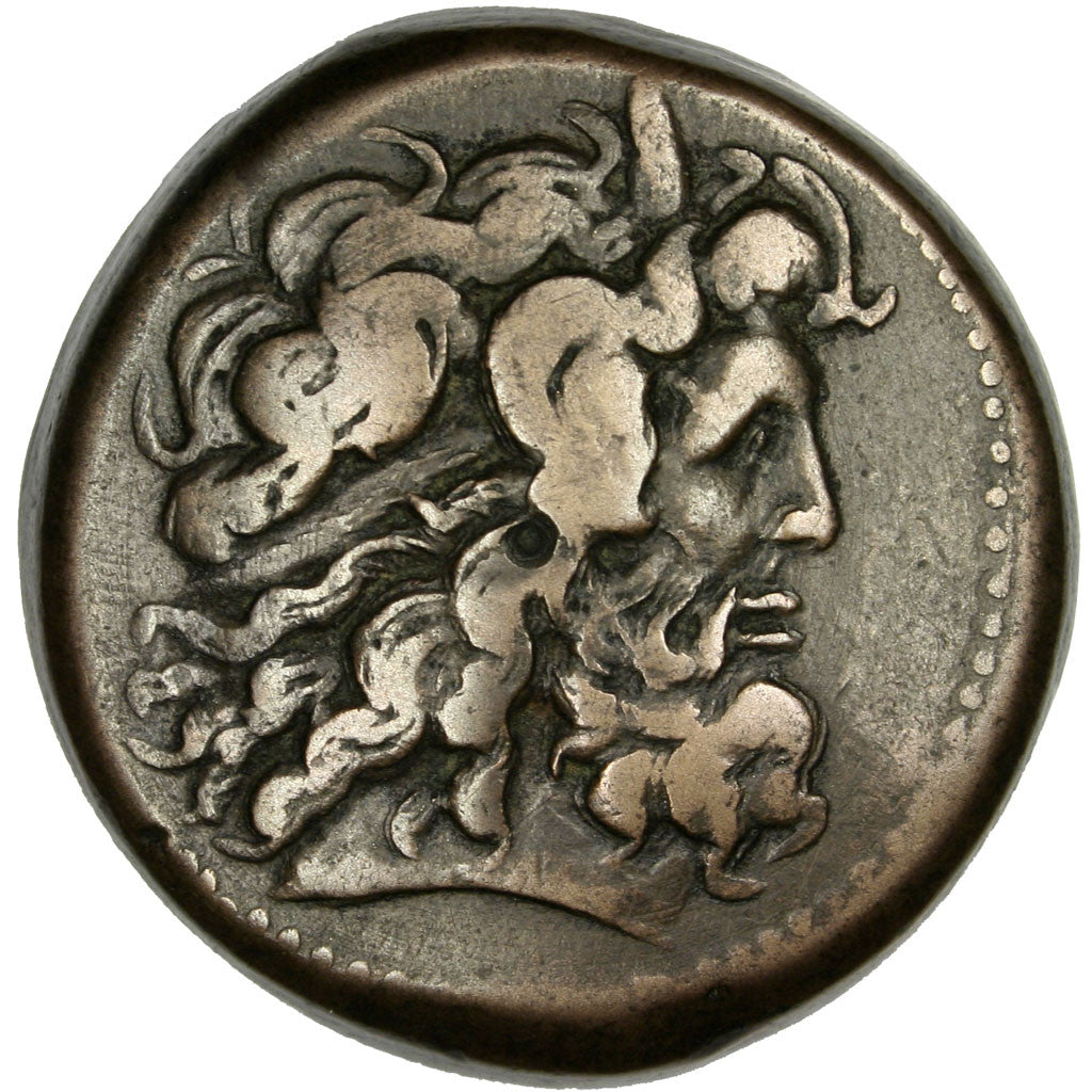 Coin, Egypt, Ptolemy III (246-221 BC), Zeus, Bronze, Alexandria, EF(40-45)