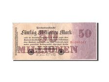 Germany, 50 Millionen Mark, 1923, KM:98a, 1923-07-25, VF(20-25)