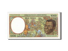 Stati dell’Africa centrale, 1000 Francs, (19)93, KM:402La, BB