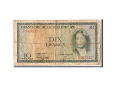 Banconote, Lussemburgo, 10 Francs, Undated (1954), KM:48a, B