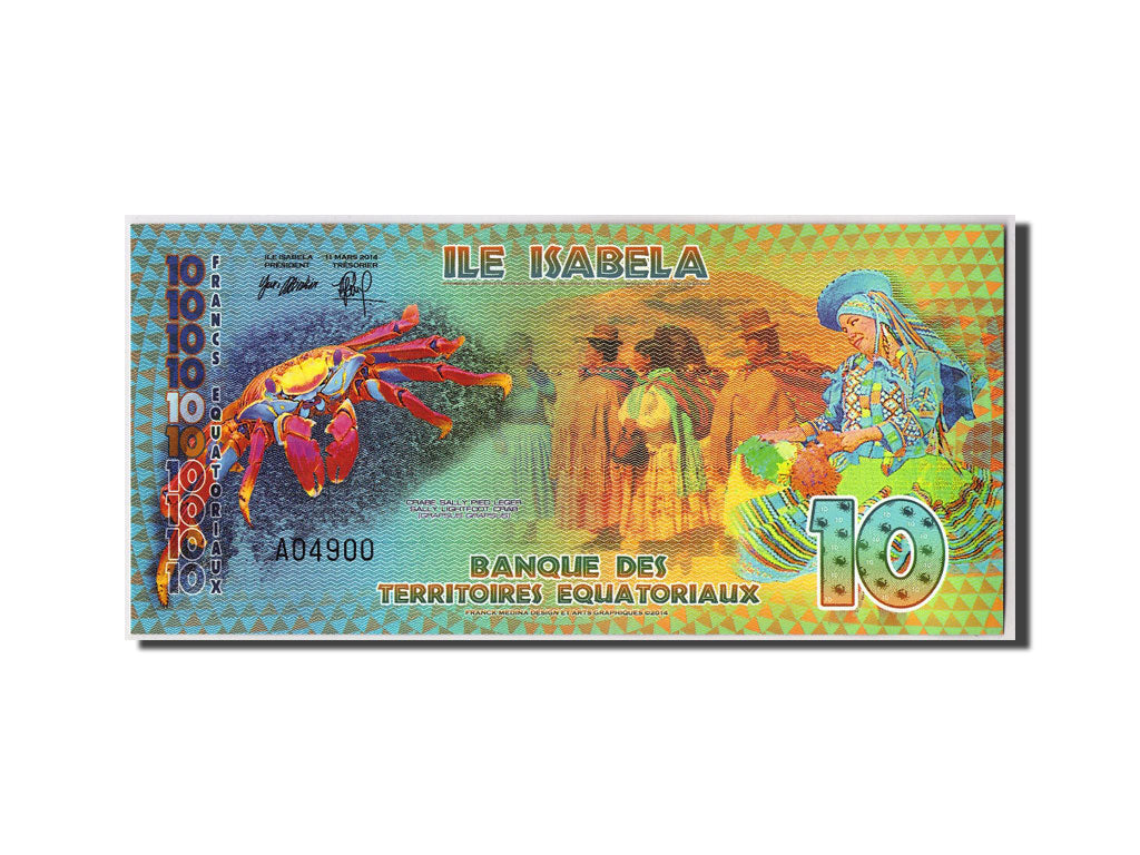 Ecuador, 10 Francs, 2014, 2014-03-11, FDS