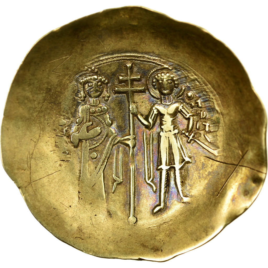 Coin, John II Comnenus, Aspron trachy, Constantinople, EF(40-45), Electrum