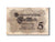 Biljet, Duitsland, 5 Mark, 1914, 1914-08-05, KM:47b, B+