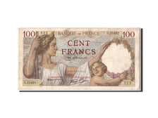 Biljet, Frankrijk, 100 Francs, 100 F 1939-1942 ''Sully'', 1941, 1941-07-10, B+
