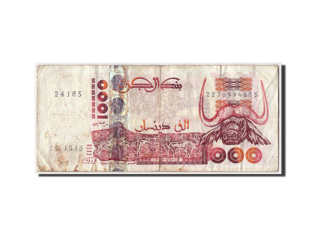 Algeria, 1000 Dinars, 1998, 1998-10-06, KM:142b, B