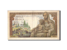 France, 1000 Francs Déesse Demeter, 1943-04-08, KM:102, Fayette:40.21, TTB+