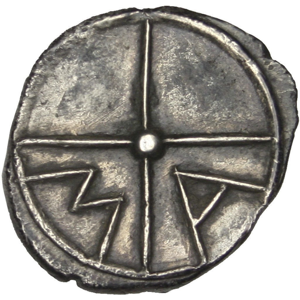 Massalia, Obol, Marseille, AU(55-58), Silver, 0.66