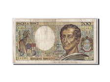 Francia, 200 Francs Montesquieu, 1987, KM:155b, Fayette:70.7, RC