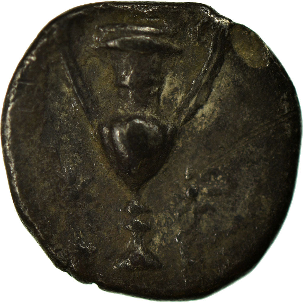 Coin, Calabria, Taranto, Obol, Tarentum, EF(40-45), Silver