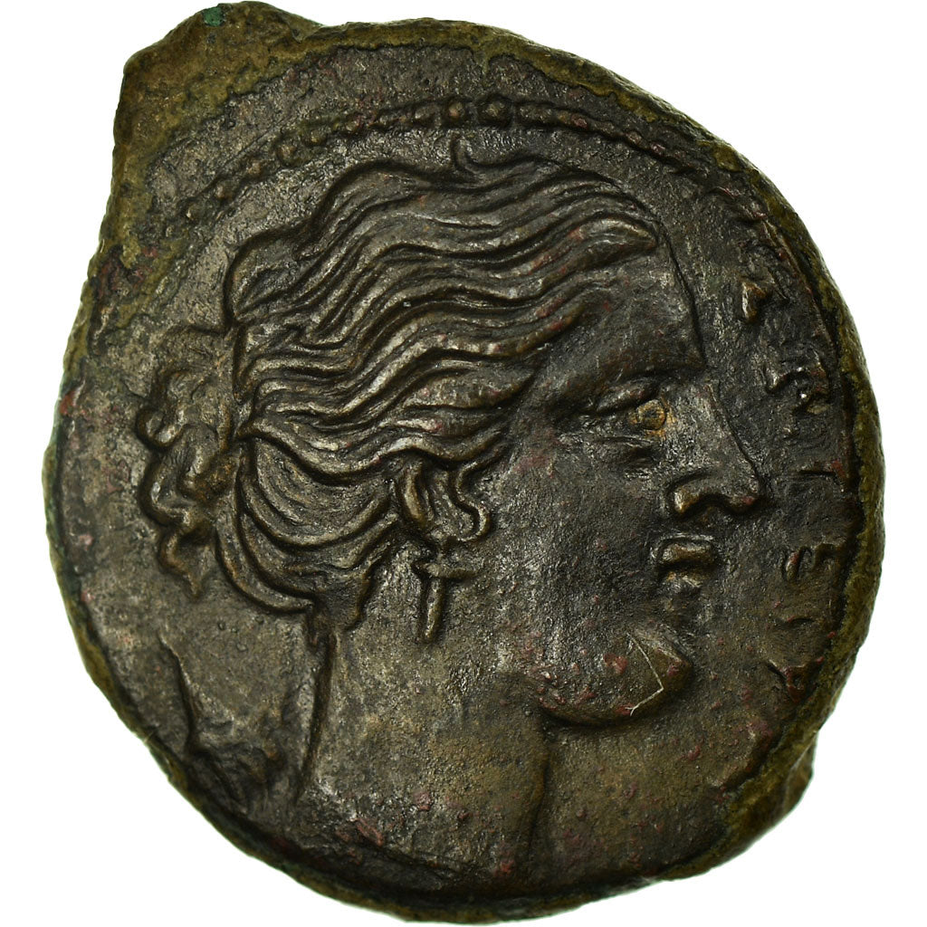 Coin, Sicily, Syracuse (317-289 BC), Persephone, Hexas, Syracuse, AU(55-58)
