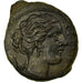 Coin, Sicily, Syracuse (317-289 BC), Persephone, Hexas, Syracuse, AU(55-58)