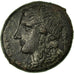 Monnaie, Sicile, Syracuse (317-289 BC), Persephone, Bronze, Syracuse, TTB+