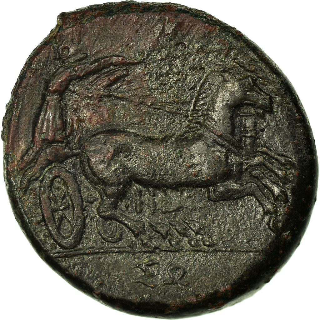 Coin, Sicily, Syracuse (317-289 BC), Persephone, Bronze, Syracuse, AU(50-53)