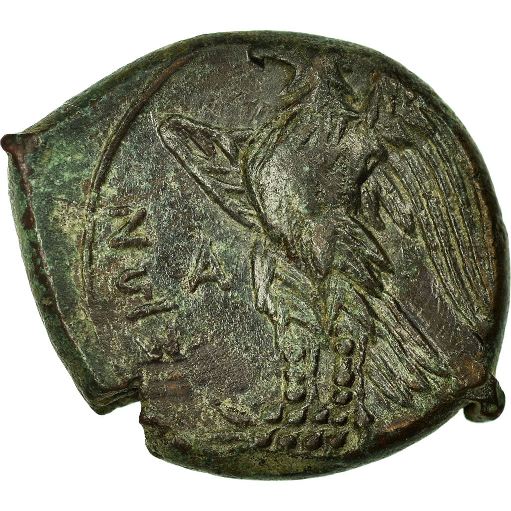 Moneda, SICILIA, Zeus, Syracuse, Litra, Syracuse, MBC, Bronce