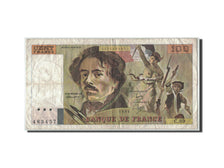 Geldschein, Frankreich, 100 Francs, 100 F 1978-1995 ''Delacroix'', 1984, S