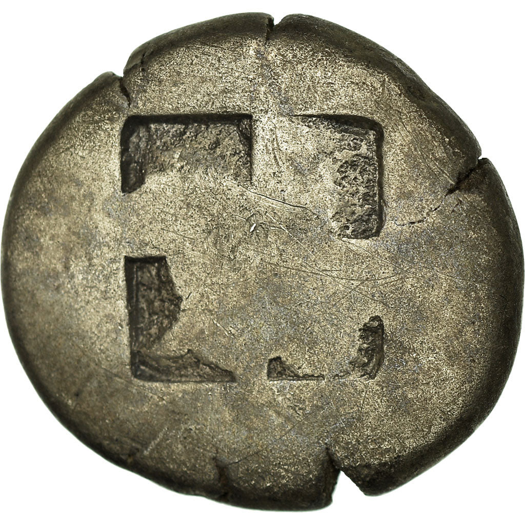Coin, Thrace, Thasos, Helios, Stater, Thasos, AU(50-53), Silver