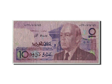 Banconote, Marocco, 10 Dirhams, 1987, KM:63a, B+