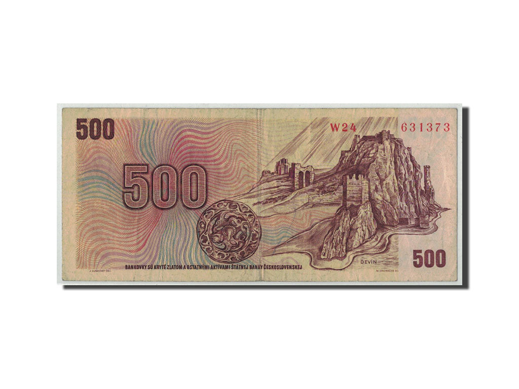 Tschechoslowakei, 500 Korun, 1973, KM:93, SGE+