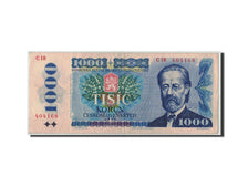 Geldschein, Tschechoslowakei, 1000 Korun, 1985, KM:98, S+