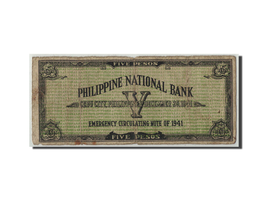 Philippinen, 5 Pesos, 1941, KM:S216a, SGE
