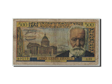 France, 500 Francs Victor Hugo, 1954-03-04, KM:133a, Fayette:35.2, VG(8-10)