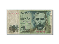 Spain, 1000 Pesetas, 1979, KM:158, 1979-10-23, VG(8-10)