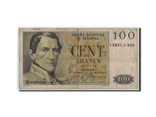 Belgium, 100 Francs, 1958, KM:129c, 1958-06-16, VG(8-10)