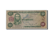 Banknote, Jamaica, 2 Dollars, 1987, 1987-09-01, KM:69b, VG(8-10)