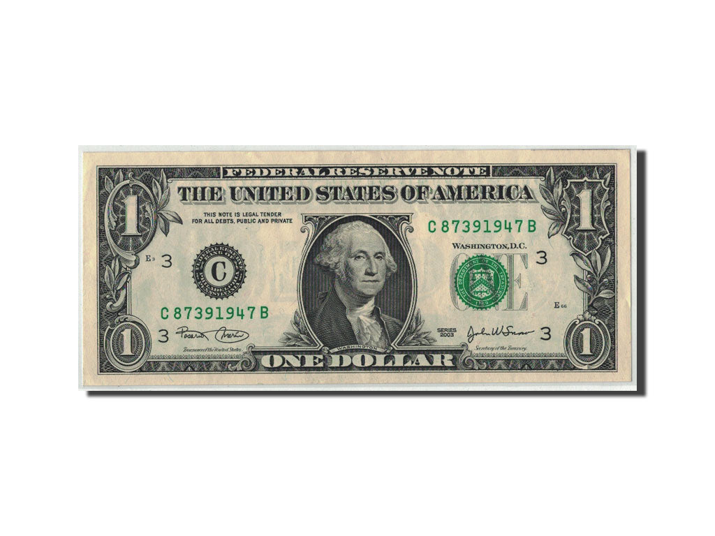 Banconote, Stati Uniti, One Dollar, 2003, KM:4655, SPL-
