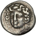 Thessaly, Larissa, Kyme, Amazon, Drachm, Larissa, AU(50-53), Silver, 6.02