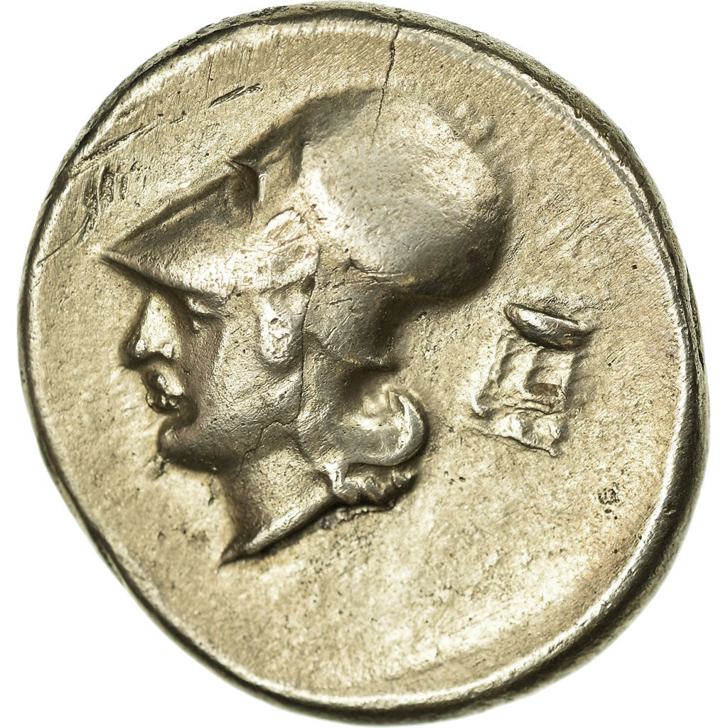 Monnaie, Acarnanie, Anactorium, Athena, Statère, Anaktorion, TTB+, Argent