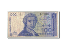 Croatie, 1000 Dinara, 1991, KM:22a, 1991-10-08, B