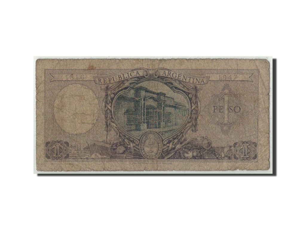 Billete, 1 Peso, Undated (1956), Argentina, KM:263a, RC