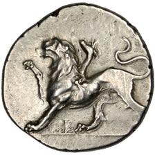 Sikyon, Sicyon, Hemidrachm, AU(50-53), Silver, 2.87