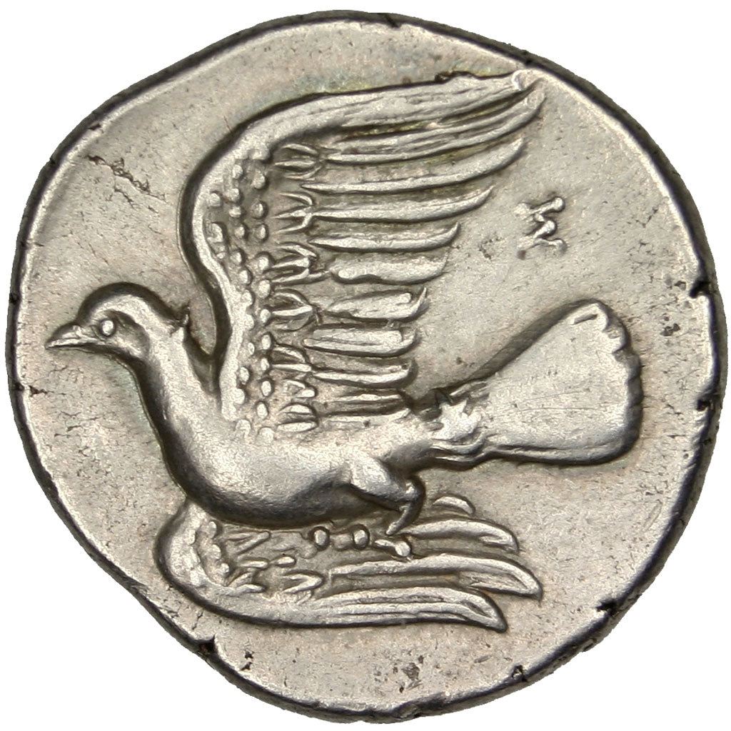 Sikyon, Sicyon, Hemidrachm, AU(50-53), Silver, 2.87