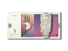 Banconote, Macedonia, 10 Denari, 2001, KM:14c, 01-2001, FDS