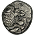 Ionia, Miletos, Obol, Miletos, AU(50-53), Silver, 1.06