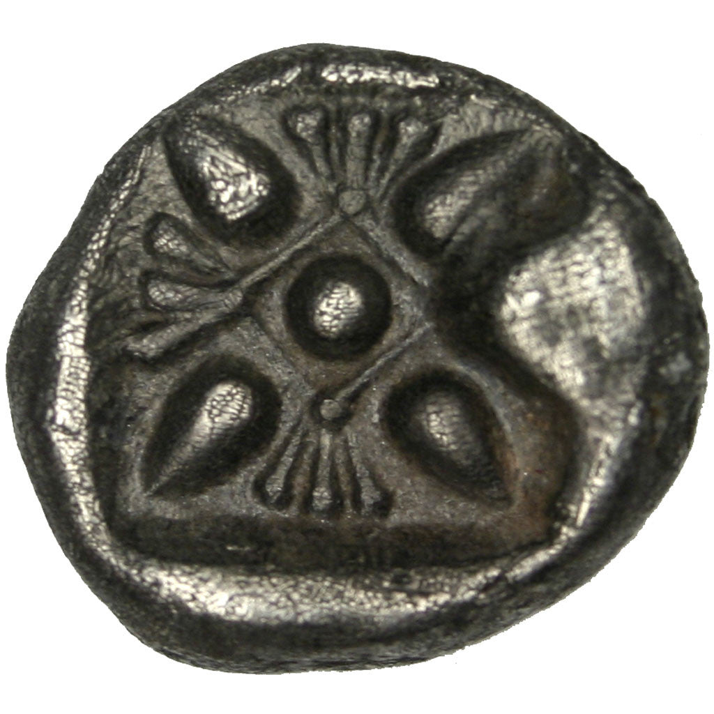 Ionia, Miletos, Obol, Miletos, AU(50-53), Silver, 1.06