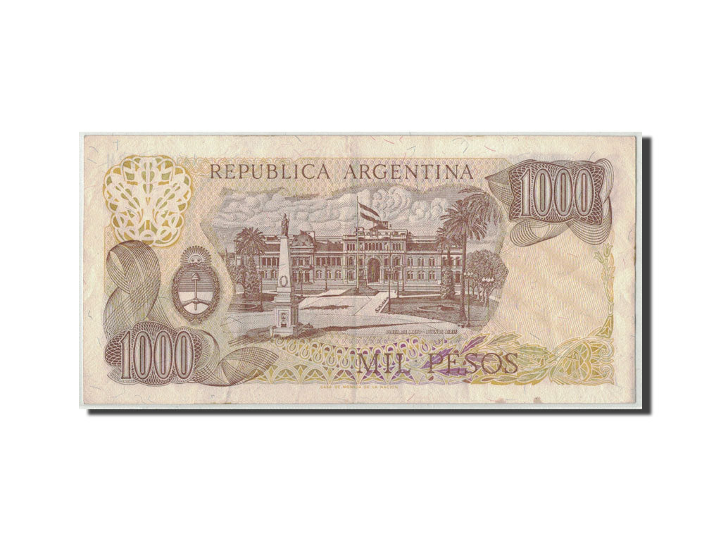 Argentina, 1000 Pesos, KM:299, VF(30-35)