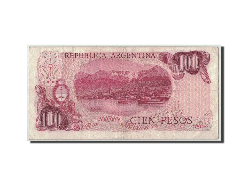 Banconote, Argentina, 100 Pesos, Undated (1973-76), KM:297, MB